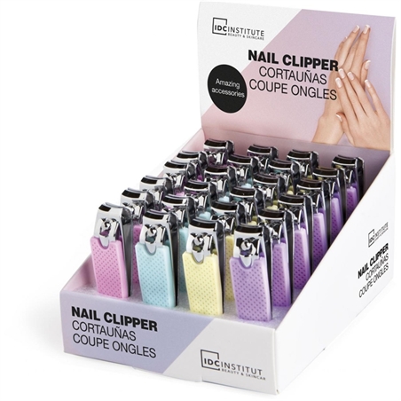IDC INSTITUTE TAGLIA UNGHIE INOX COLORATI - 2169HO-1 - 8436025306933-1