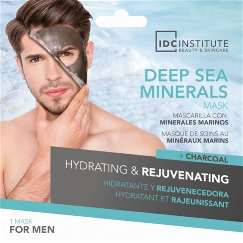 IDC INSTITUTE DEEP SEA MINERALS MASCHERA VISO UOMO IDRATANTE