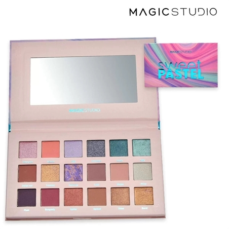 MAGIC STUDIO SWEET PASTEL PALETTE 18 OMBRETTI - 24141-1 - 8436591922674-1
