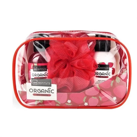 IDC INSTITUTE ORGANIC REDFRUIT BEAUTY TRASPARENTE CON 3PZ - 42124-1 - 8436591927648-1