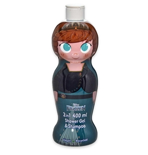 DISNEY FROZEN ANNA SHOWER GEL E SHAMPOO 400ML - 8411114090504-1 - 8411114090504-1