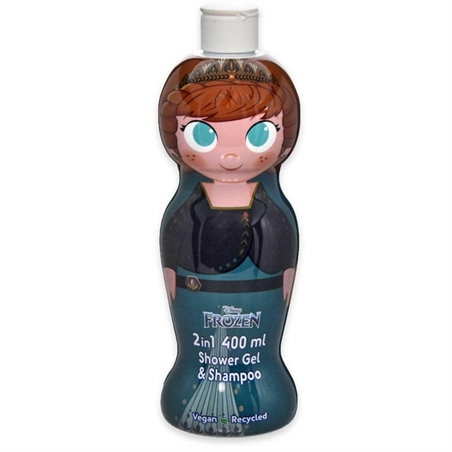 DISNEY FROZEN ANNA SHOWER GEL E SHAMPOO 400ML - 8411114090504-1 - 8411114090504-1