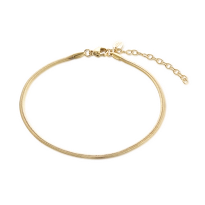 BRAND GIOIELLI MARGARITA CAVIGLIERA CATENA SNAKE FINISH DORATO BRAND GIOIELLI MARGARITA CAVIGLIERA CATENA SNAKE FINISH DORATO