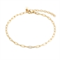 BRAND GIOIELLI MARGARITA CAVIGLIERA CATENA FREEDOM CON FINISH DORATO