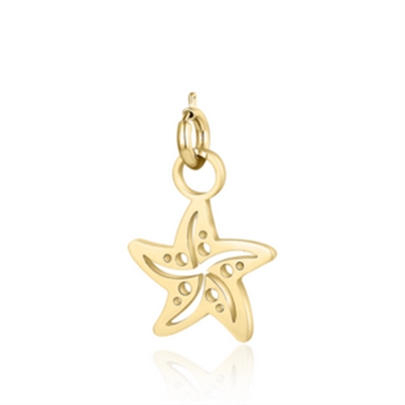 BRAND GIOIELLI MARGARITA MINI CHARM STELLA MARINA FINISH DORATO - 13CH163G-1 - 13CH163G-1