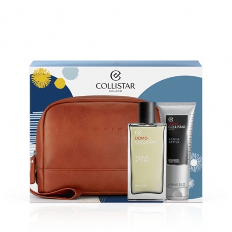 COLLISTAR COFFRET UOMO ACQUA ATTIVA, GEL DOCCIA E BEAUTY