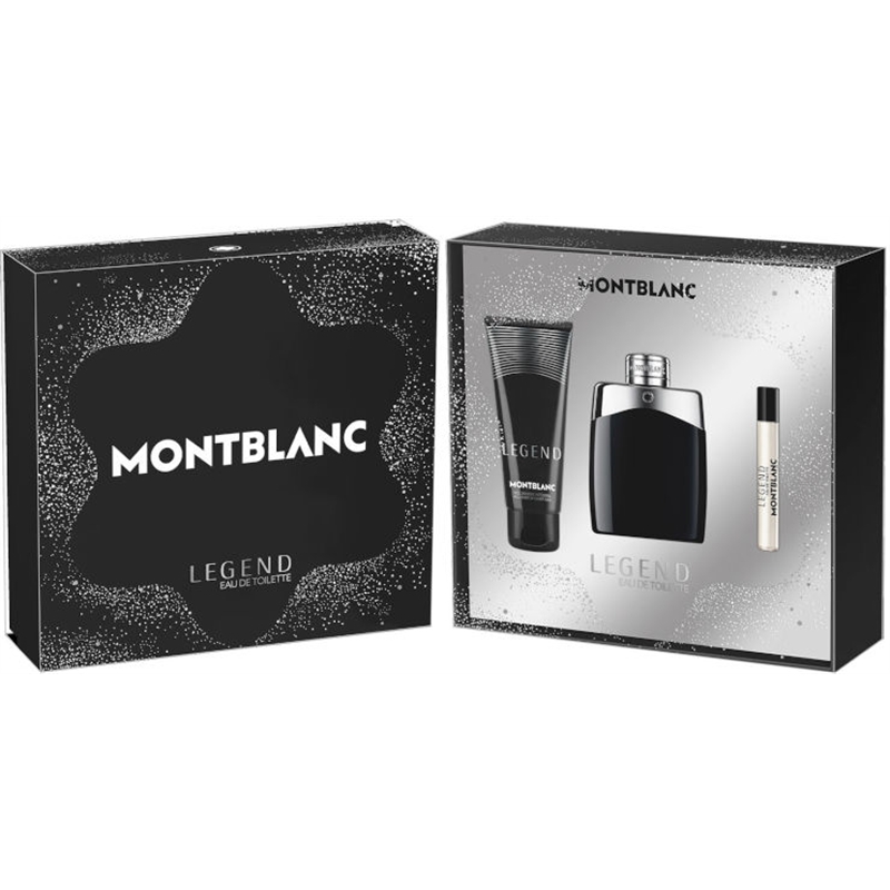 MONTBLANC LEGEND COFFRET EDT 100 ML + EDT 7,5ML + SG 100ML
