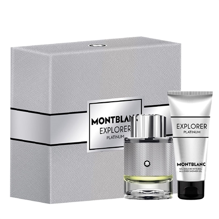 MONTBLANC EXPLORER PLATINUM COFFRET CON EDP 60ML + SG 150ML - 3386460139175-1 - 3386460139175-1