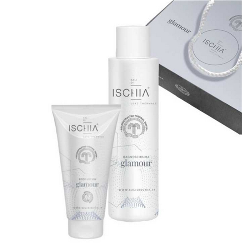 ISCHIA COFANETTO GLAMOUR CON BAGNO DOCCIA E CREMA CORPO