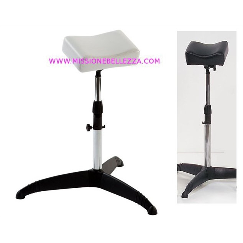 APPOGGIAGAMBE PER PEDICURE SNODATO E REGOLABILE.