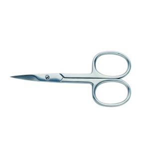 FORBICINA PELLICINE INOX SATINATA CURVA - 2104-1 - H300-1