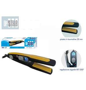 PIASTRA PER CAPELLI IN TOURMALINE LUCIDA PROFESSIONALE - 8033315371307-1 - ZEPHYRO-1
