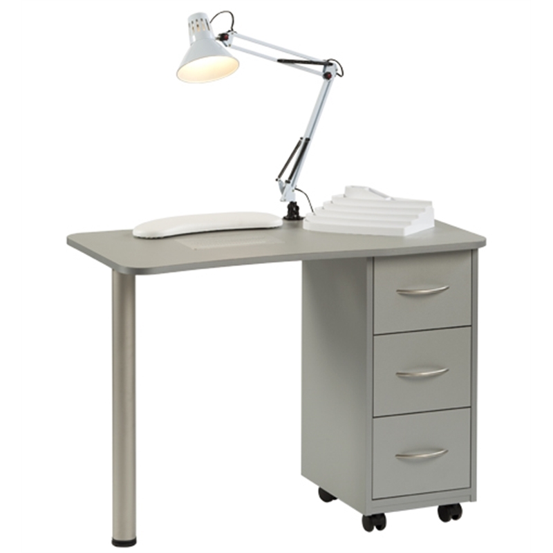TAVOLO MANICURE CON ASPIRATORE E APPOGGIA MANI - ROME