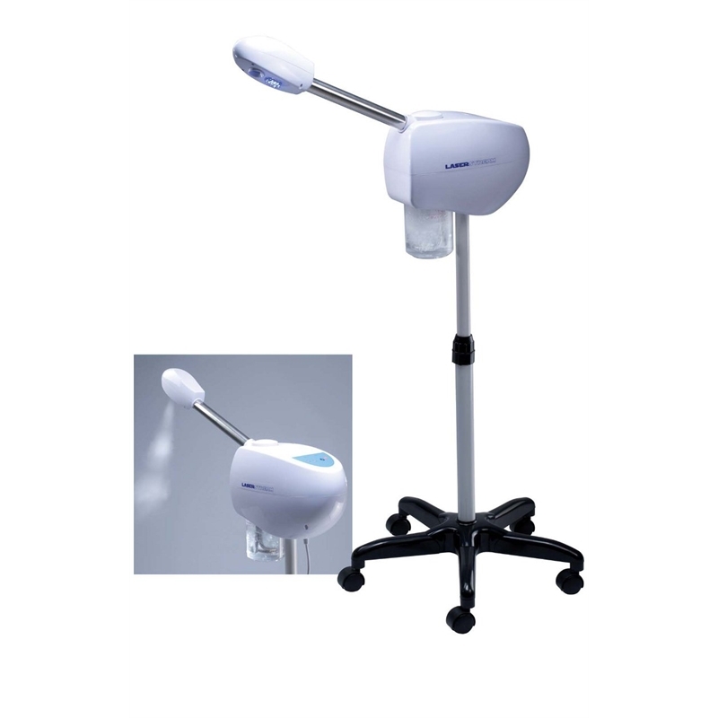 VAPORIZZATORE FACCIALE MULTIFUNZIONE AD OZONO CROMO DIGITALE VAPORIZZATORE FACCIALE MULTIFUNZIONE AD OZONO CROMO DIGITALE