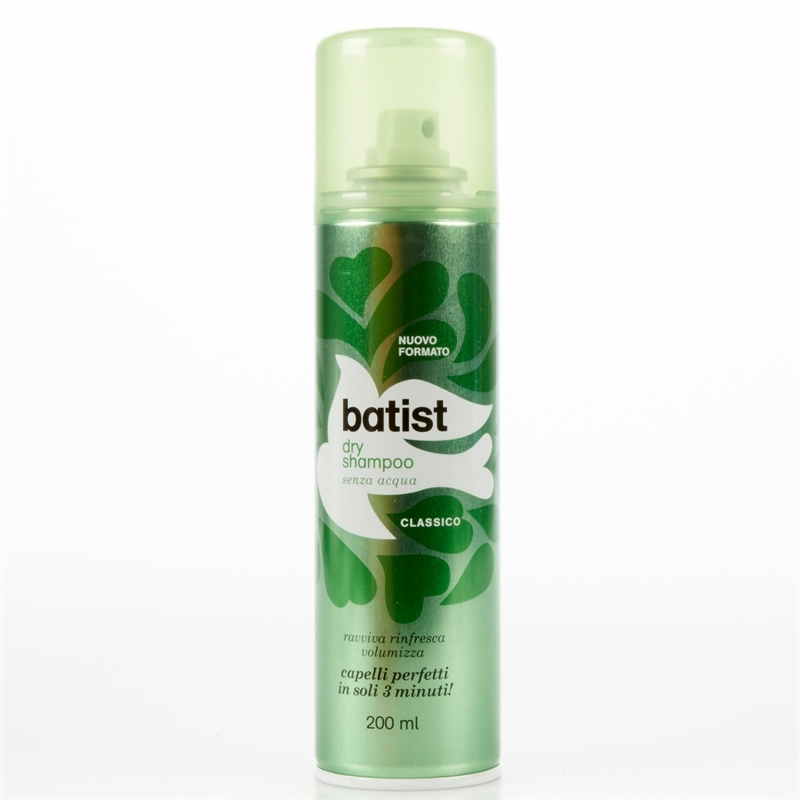 BATIST VERDE SHAMPOO A SECCO SENZA ACQUA 200 ML