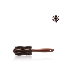 SPAZZOLA LEGNO TONDA CON SETOLE DI CINGHIALE DA 55MM - C706-1 - 8029522078801-1