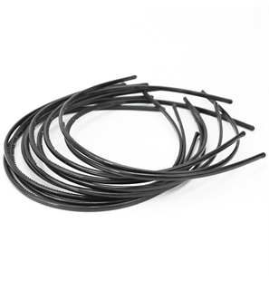 CERCHIETTI PER CAPELLI NERO - FD30097B-1 - CERCHIETTO-1