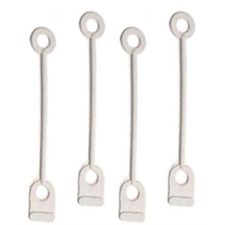 ELASTICI PER BIGODINI TONDI MEDI CONF. 50 PZ - 04RRL-50-1 - F100-1