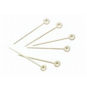 SPILLONI PER BIGODINI BIANCHI EXTRA CONF. 50PZ - 2292-1 - F201-1