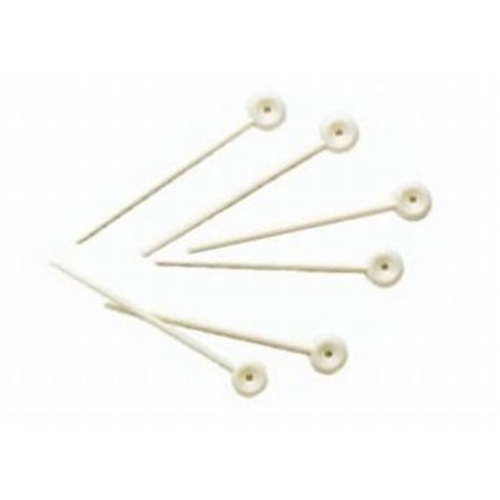 SPILLONI PER BIGODINI BIANCHI EXTRA CONF. 50PZ - 2292-1 - F201-1