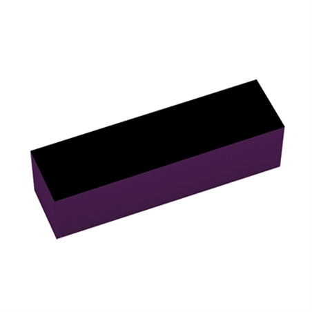 LIMA MATTONCINO VIOLA CN 3 LATI ABRASIVI 60/60/100 - go0085-1 - MATTONCINO/VIOLA-1