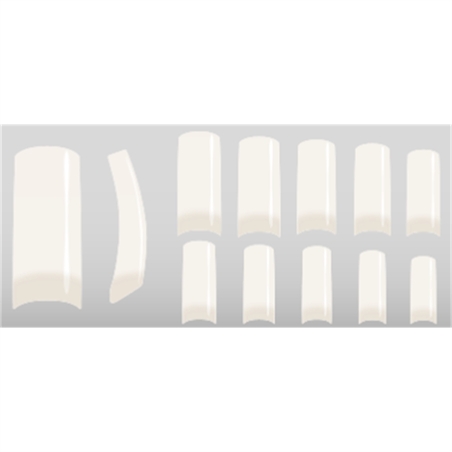 TIP RICOSTRUZIONE NATURALI ROYAL SALON SCALINO CORTO 100 PZ - 8032790851441-1 - 55AS-4N-1