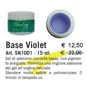 GEL UV BASE VIOLET SHOCKING 15 ML