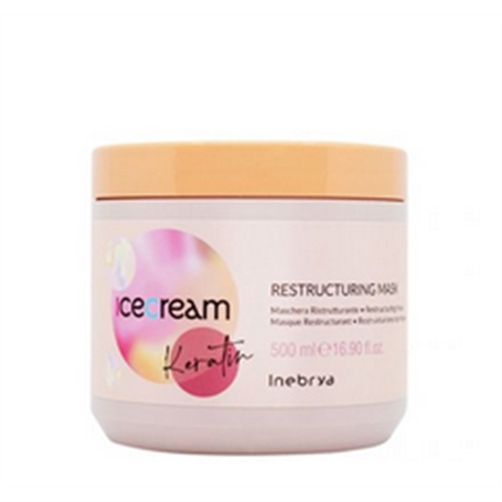 KERATIN MASCHERA RISTRUTTURANTE ALLA KERATINA 500 ML INEBRYA - 8033219167839-1 - INMASKKER500-1