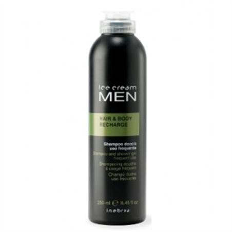 SHAMPOO DOCCIA USO FREQUENTE MEN 250 ML INEBRYA - 6549-1 - 8033219165491-1