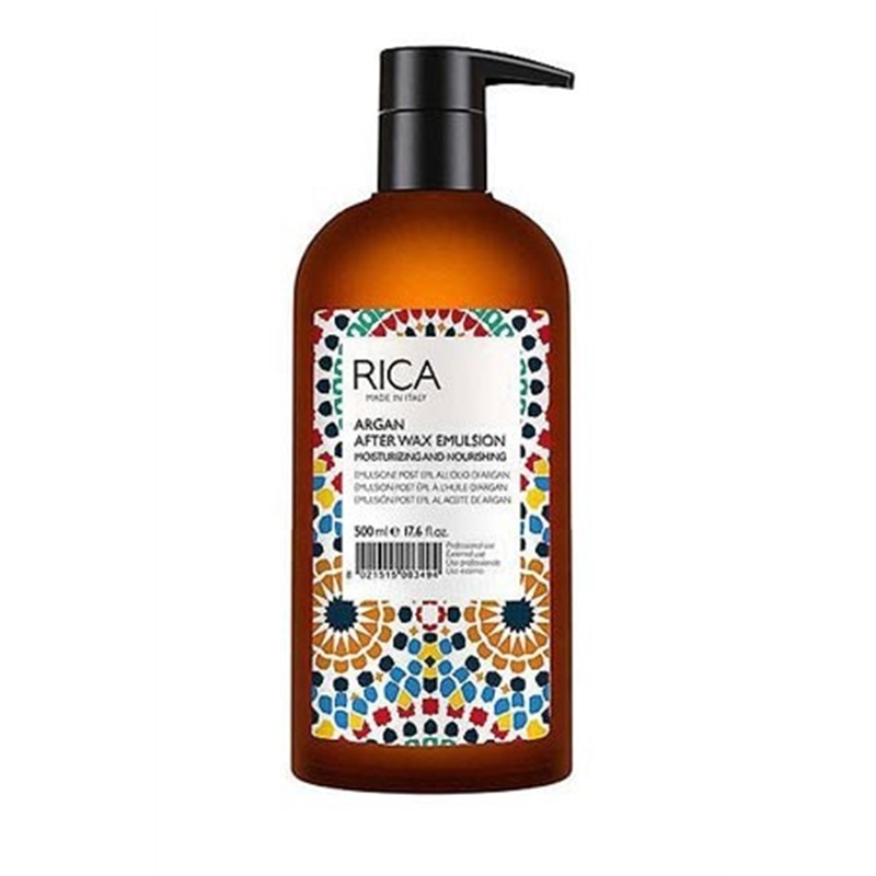 EMULSIONE POST EPIL OLIO D'ARGAN 500ML RICA EMULSIONE POST EPIL OLIO D'ARGAN 500ML RICA