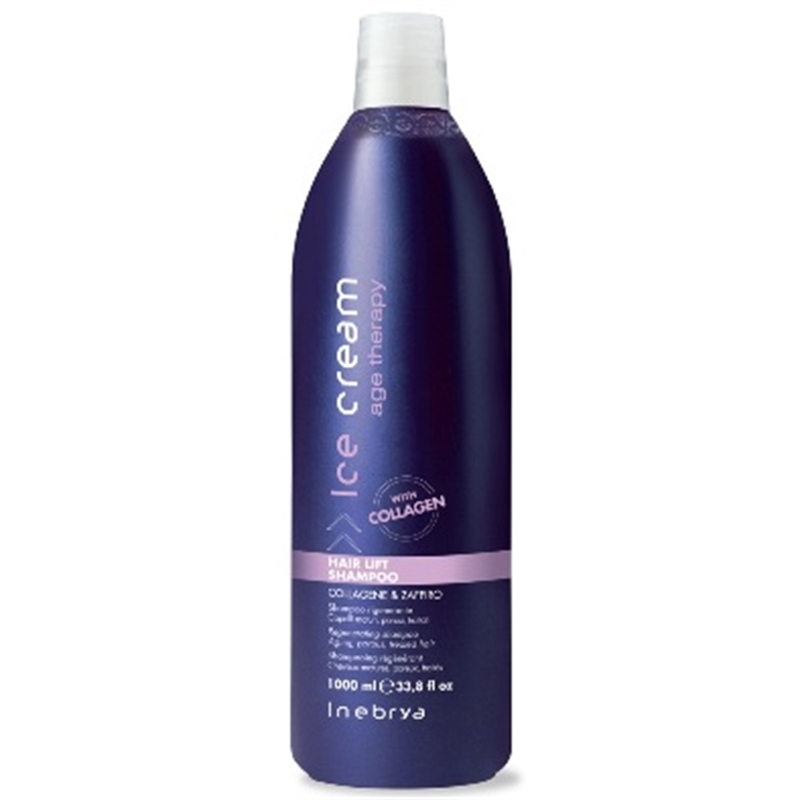 AGE THERAPY HAIR LIFT SHAMPOO COLLAGENE & ZAFFIRO 1000 ML INEBRYA