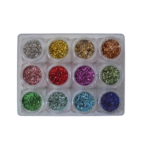GLITTER SET 12 PEZZI - GO00187-1 - GO00187-1