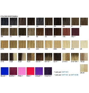 EXTENSION CAPELLI NATURALI CON CLIP 3 STRISCE LARGHE CM 15/16 LUNGHE CM 40/45
