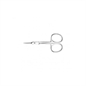 FORBICINA PUNTE FINE PER CUTICOLE IN ACCIAIO INOX CURVA