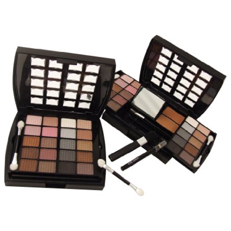 ACTIVE GLAMOUR BEAUTY BOOSTER - Make Up Set - 20 x Ombretti + 2 x Fard + 1 x Eyeliner + Applicatori + Specchio ACTIVE GLAMOUR BEAUTY BOOSTER - Make Up Set - 20 x Ombretti + 2 x Fard + 1 x Eyeliner + Applicatori + Specchio