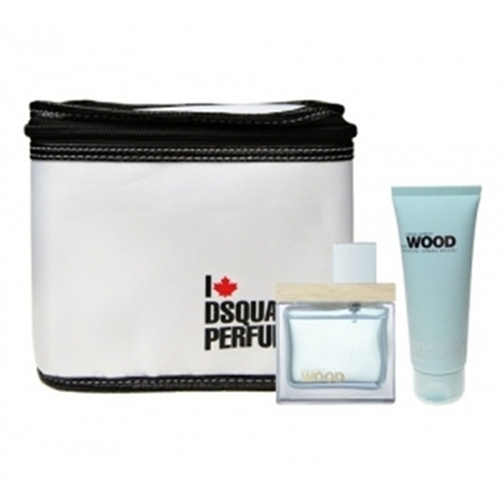DSQUARED SHE WOOD CRYSTAL CREEK WOOD - EDP 50 ML + B/L 100 ML + BEAUTY - 8011530907785-1 - 8011530907785-1