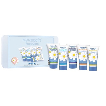 HERBACIN FOOT CARE - STARTER SET IDEALE PER I PIEDI E GAMBE - 19050-1 - 4013718082721-1
