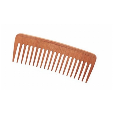 PETTINE RASTRELLO CON DENTI LARGHI IN LEGNO NATURALE - C417-1 - 8012345616848-1