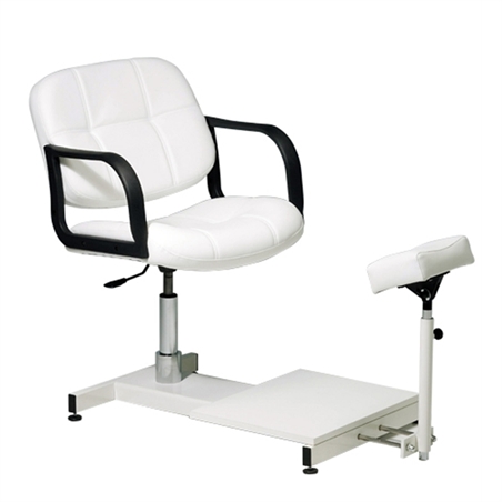 POLTRONA PEDICURE CONFORT 793 CON POMPA A GAS, POGGIAPIEDI REGOLABILE - POLTPED793-1 - POLTPED793-1