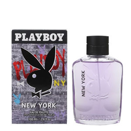 PLAYBOY NEW YORK EAU DE TOILETTE 100 ML SPRAY - 3614222001201-1 - 3607342144156-1