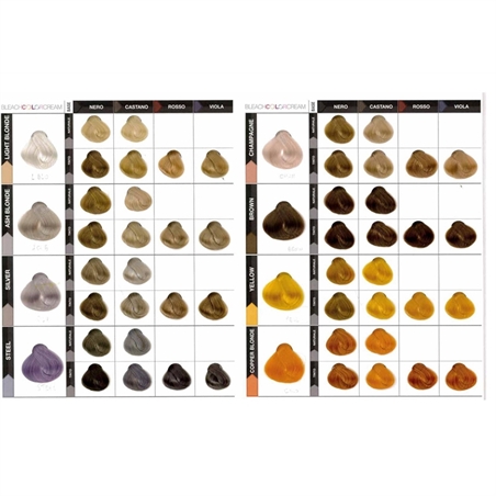 RETRO' BLEACH COLOR CREAM - TINTURA DECOLORA E COLORA SIA SU CAPELLI NATURALI CHE COLORATI 80 ML