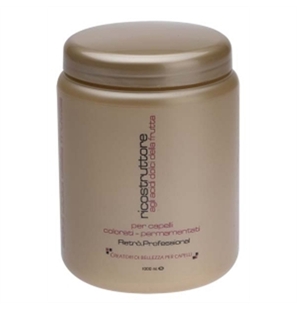 RETRO' MASCHERA AGLI ACIDI DI FRUTTA PER CAPELLI COLORATI E PERMANENTATI 1000 ML - 8029209221650-1 - RTMASKFRUTTA1000-1
