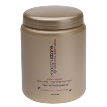 RETRO' MASCHERA AGLI ACIDI DI FRUTTA PER CAPELLI COLORATI E PERMANENTATI 1000 ML - 8029209221650-1 - RTMASKFRUTTA1000-1