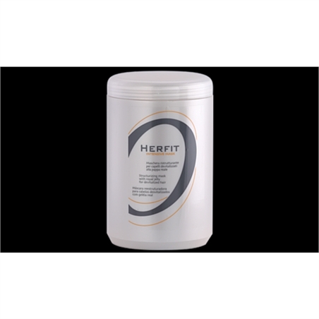 HERFIT MASCHERA INTENSIVA RISTRUTTURANTE PER CAPELLI DEVITALIZZATI ALLA PAPPAREALE 1000 ML - 400.023-1 - HFMASKRISTR1000-1