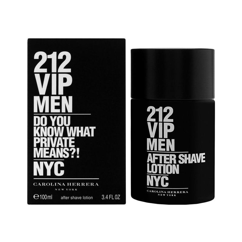 CAROLINA HERRERA 212 VIP MEN AFTER SHAVE LOTION 100ML