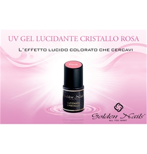 GOLDEN NAILS UV GEL LUCIDO CRISTALLO PINK C/PENN. 15ML - GO0012/PINK-1 - GO0012/PINK-1