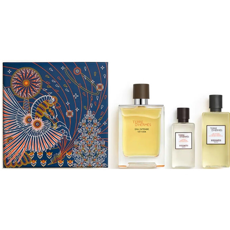 TERRE D'HERMES COFFRET EDP 75ML + EDT 12.5ML + A/S 40ML