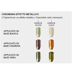 GOLDEN NAILS CHROMANIA POLVERI EFFETTO METALLICO 1GR - GO00118-1 - GO00118-1