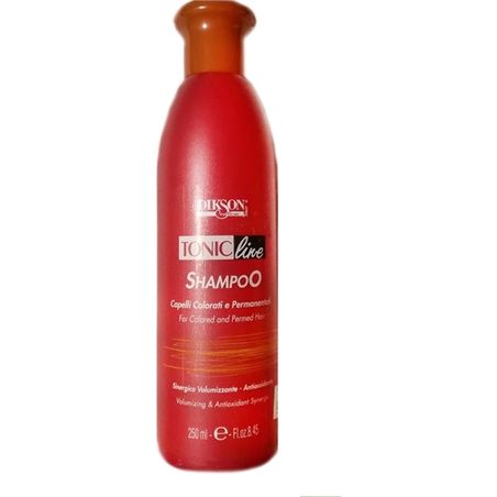 DIKSON TONIC LINE SHAMPOO PER CAPELLI COLORATI E PERMANENTATI 250 ML - 8000836131758-1 - 8000836131758-1