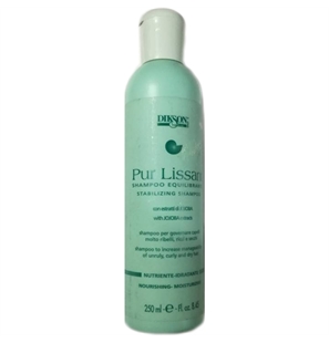 DIKSON PUR LISSANT SHAMPOO EQUILIBRANTE PER CAPELLI RIBELLI, RICCI E CRESPI 250 ML - 8000836131550-1 - 8000836131550-1